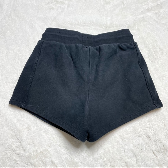 Black Champion Reverse Weave Shorts - Picture 3 of 4